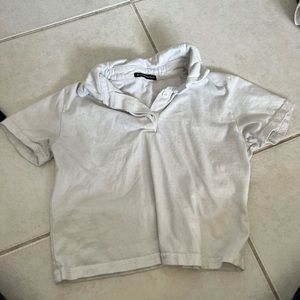brandy mellvilve polo - white- one size